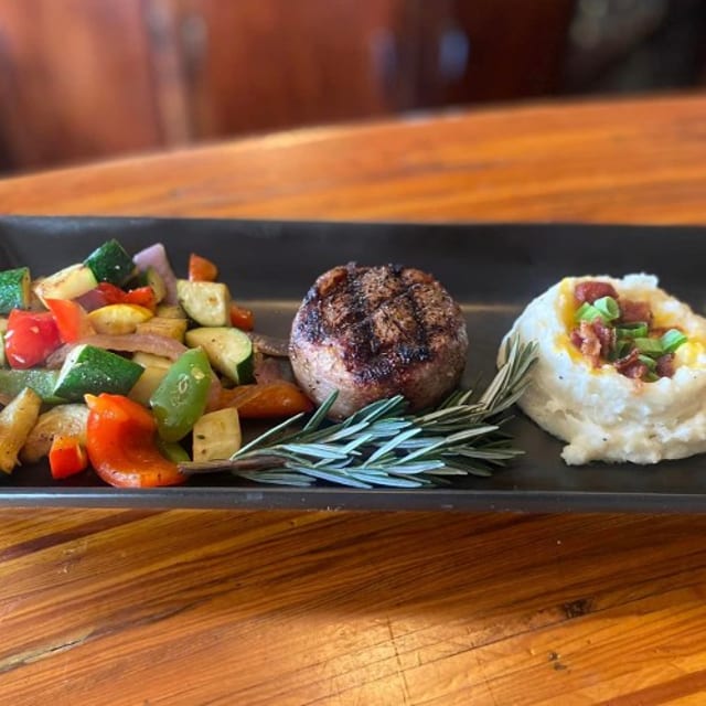 In-House Cut Texas Akaushi Petite Filet.